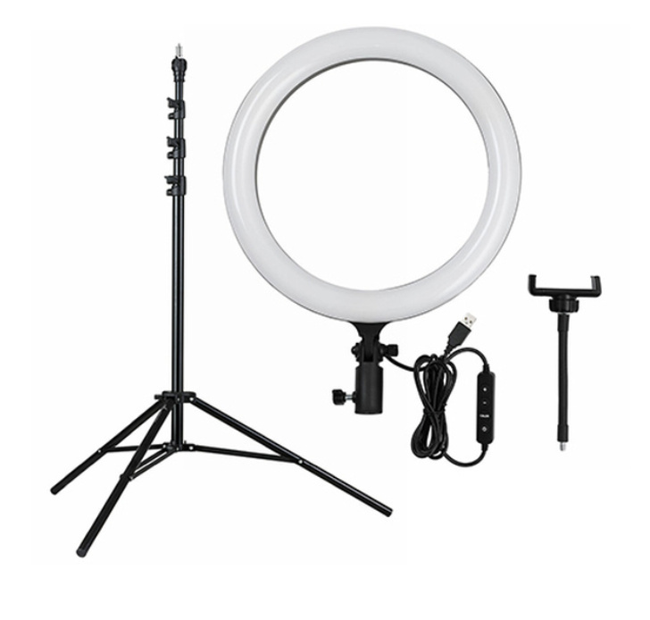 Godox LED Ring Light 30cm Kit with Light Stand (Black)