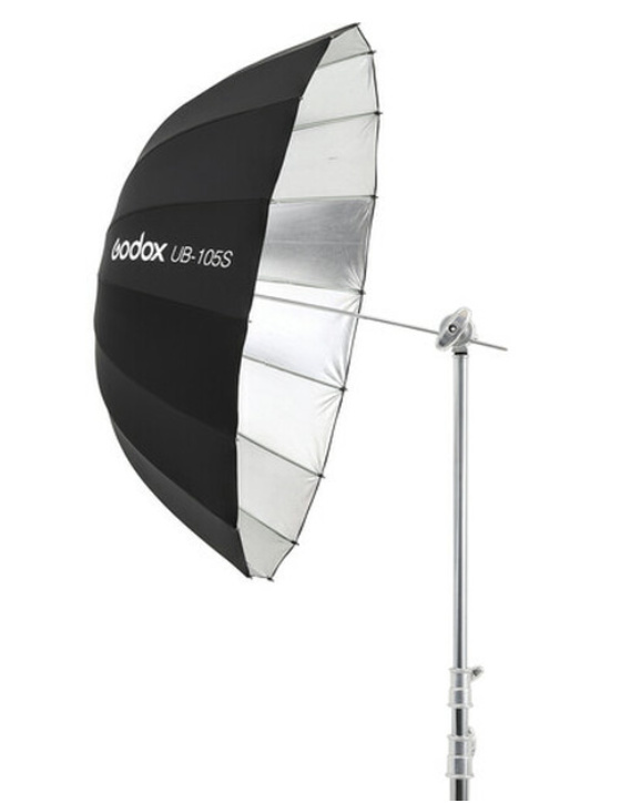 Godox Parabolic 105cm Reflective Umbrella (Silver)