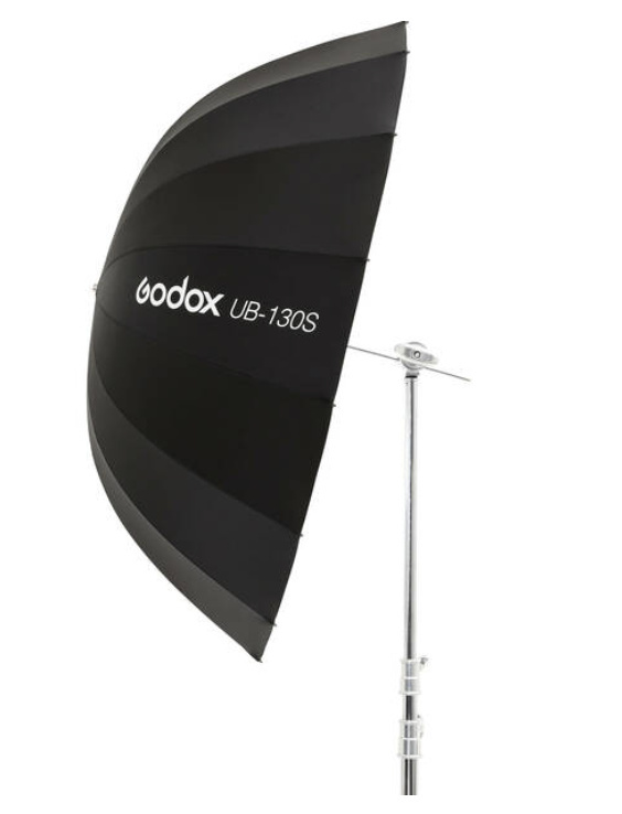 Godox Parabolic 130cm Reflective Umbrella (130cm, Silver)