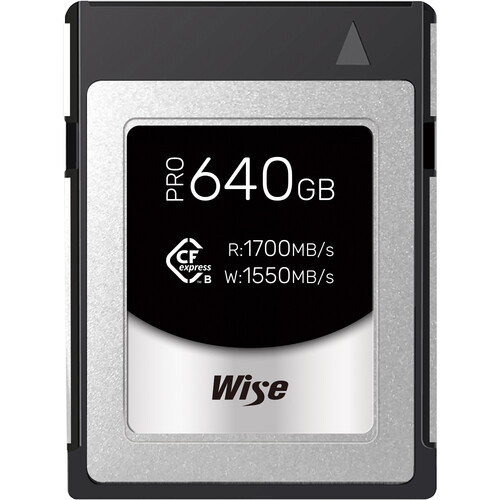 Wise Advanced CFX-B Series CFexpress Type B Memory Card (640GB)