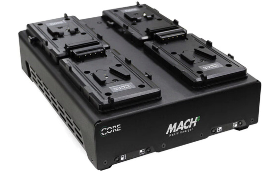 Core SWX Mach4 Four Postion 4A Rapid Charger V-Mount