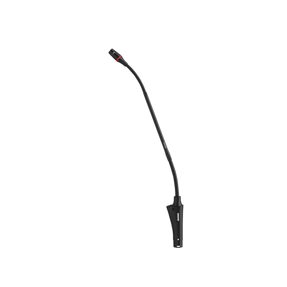 Shure CVG12RSBC Microphone Condenser, 12" Gooseneck, Cardioid - Black