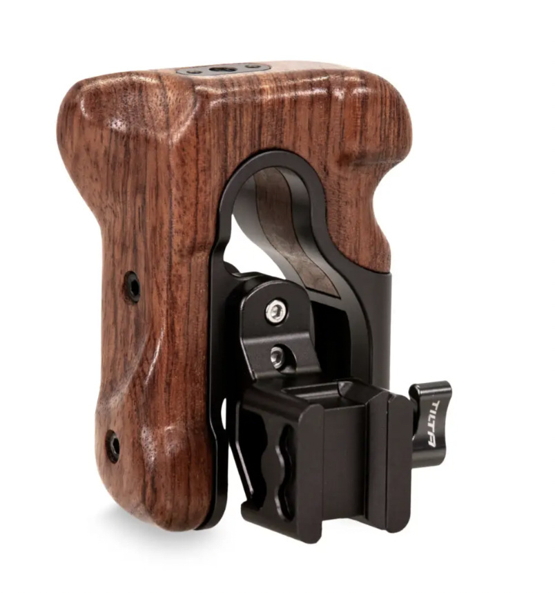Tilta Tiltaing Left Side Wooden Handle (Tilta Gray, Type VI)