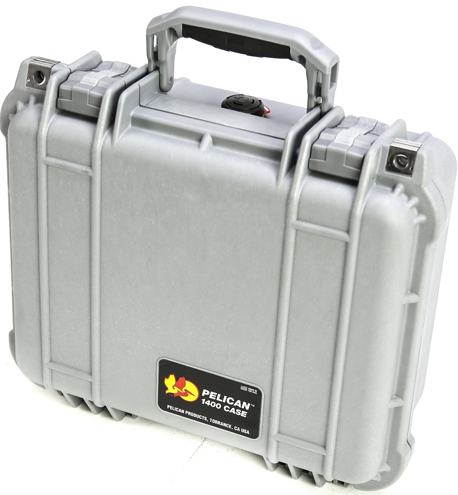Pelican 1400 Case (Silver, No Foam)