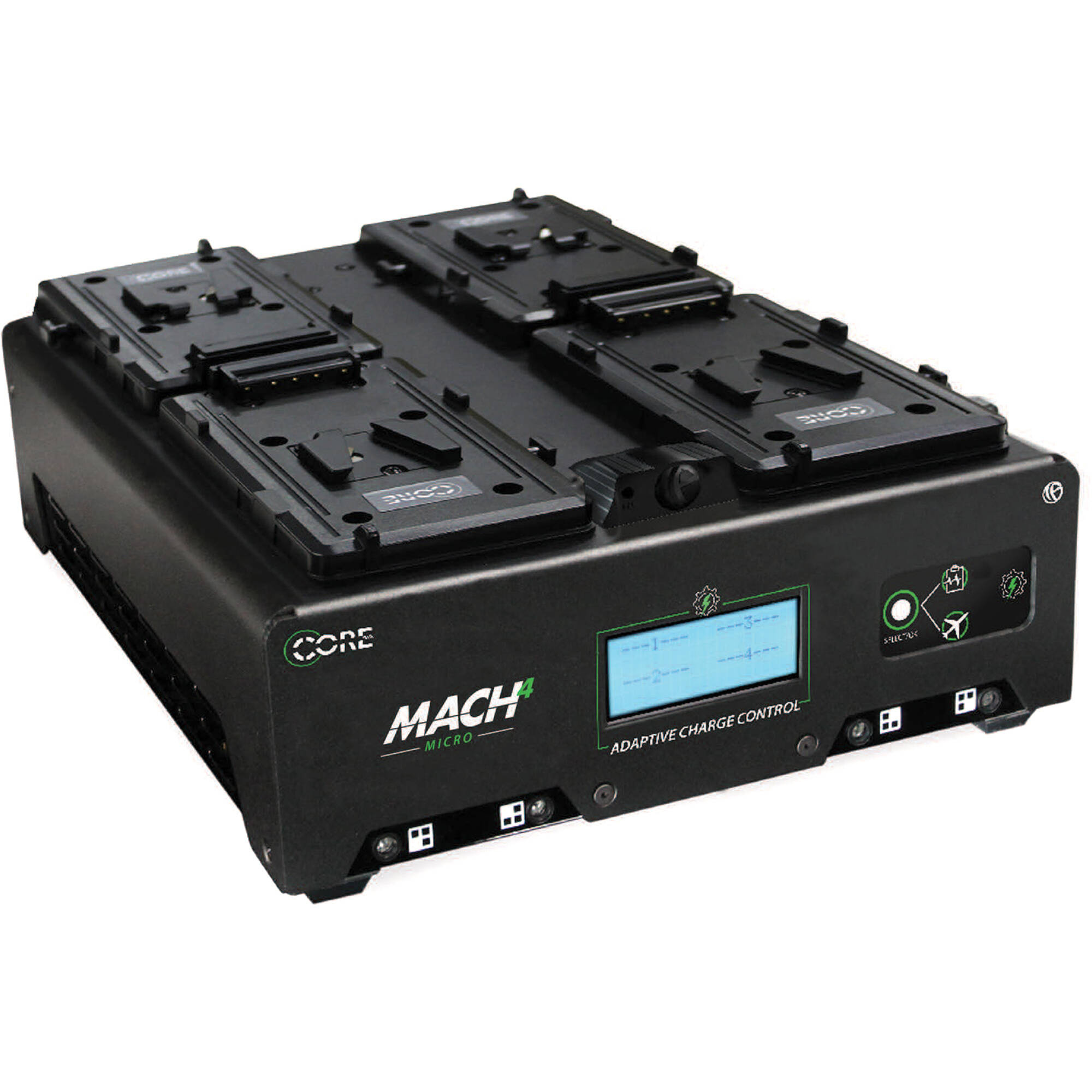 Core SWX Mach4 Micro Four-Position Battery Charger (V-Mount)