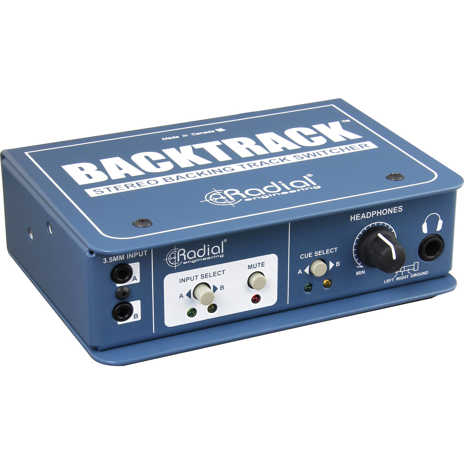 Radial Engineering Backtrack Stereo Audio Switcher