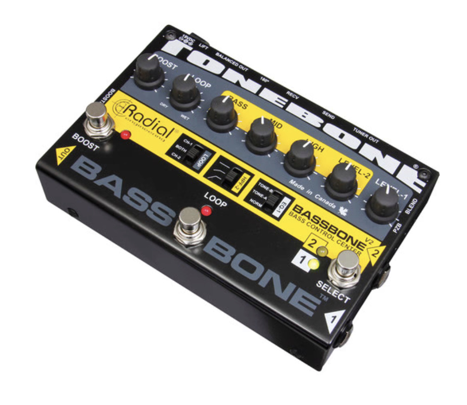Radial Engineering Tonebone Bassbone V2 Bass Preamp and DI Box