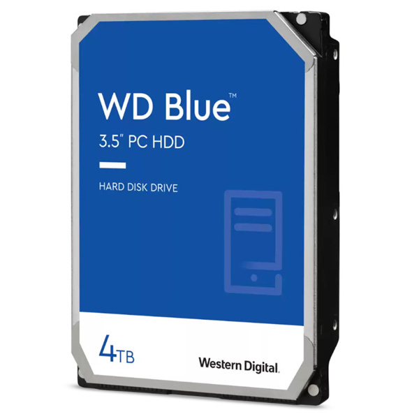 Western Digital Blue 4TB SATA 3.5" 5400RPM 256MB HDD