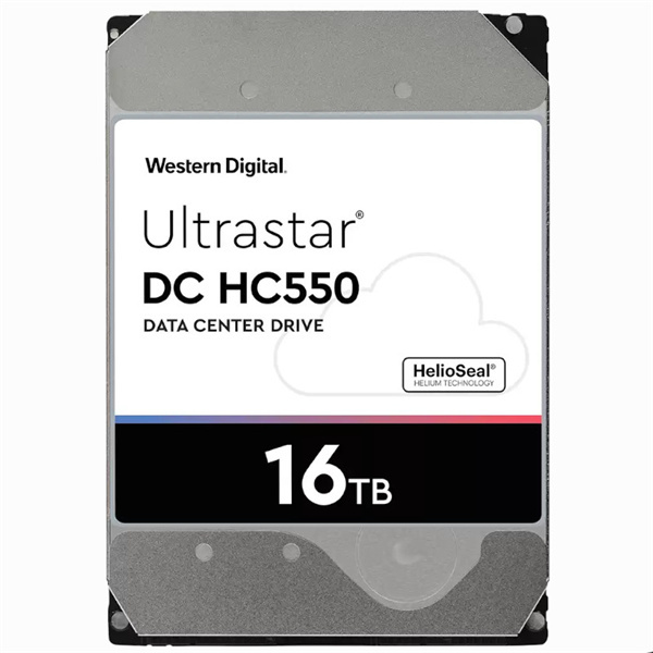 Western Digital Ultrastar DC HC550 SATA 3.5" 7200RPM 512MB 16TB NAS HDD