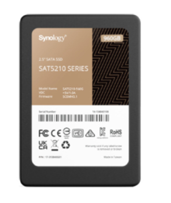 Synology SAT5210-960G 2.5" SATA SSD 960GB for NAS