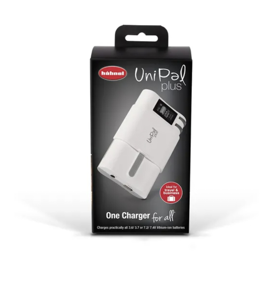 hahnel UniPal Plus Universal Charger for Li-Ion, Ni-MH, and Ni-Cd Batteries