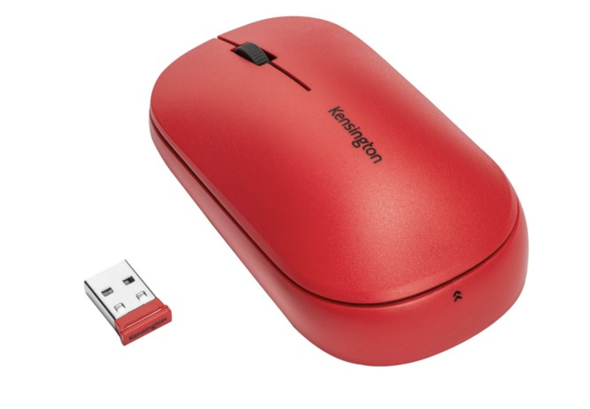 Kensington SureTrack Dual Wireless Mouse (Red)