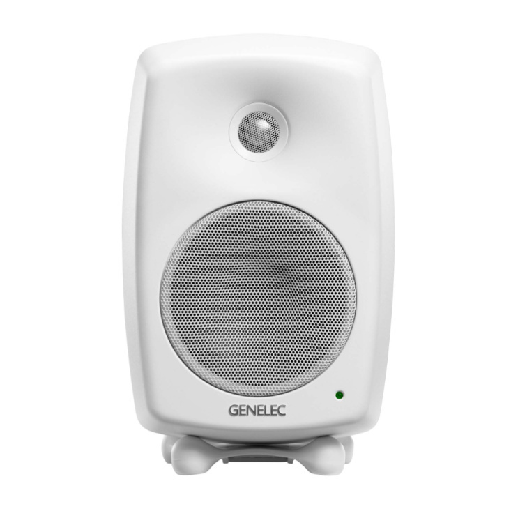 Genelec 8030C Compact, Two-way Studio Monitor (White)