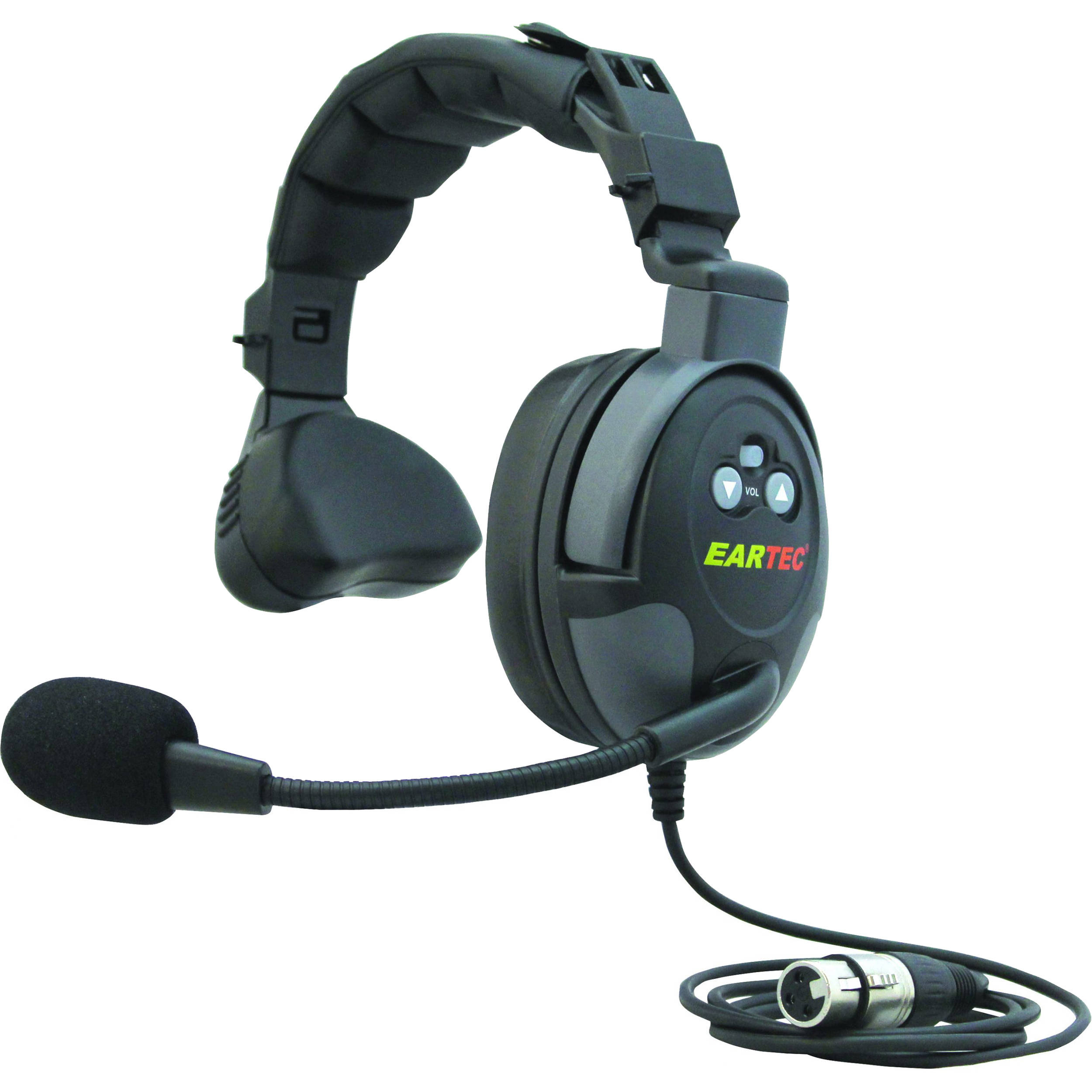 Eartec ProLine Single-Ear Wired Headset with Auto-Mute Microphone