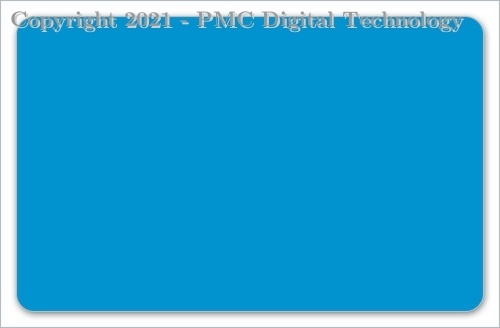 PMC Technology BLUE30 PVC 30MIL Blue (100 Cards)