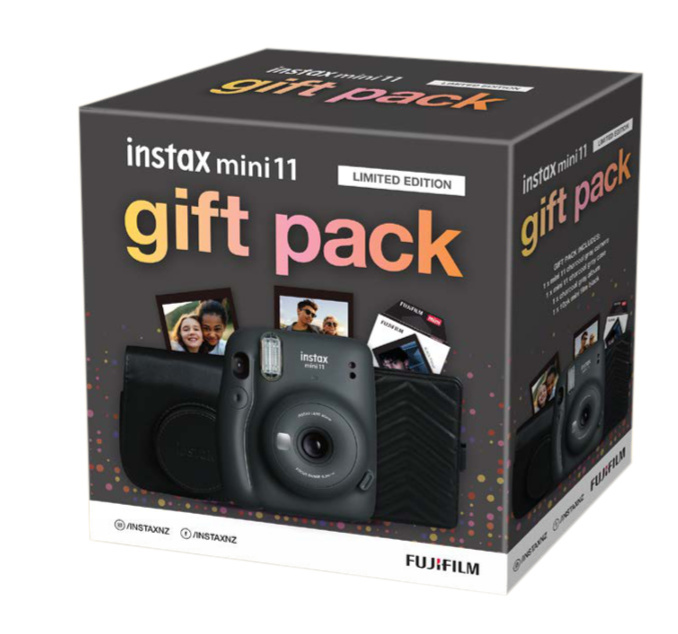 Fujifilm Instax Limited Edition Mini 11 Gift Pack (Charcoal)