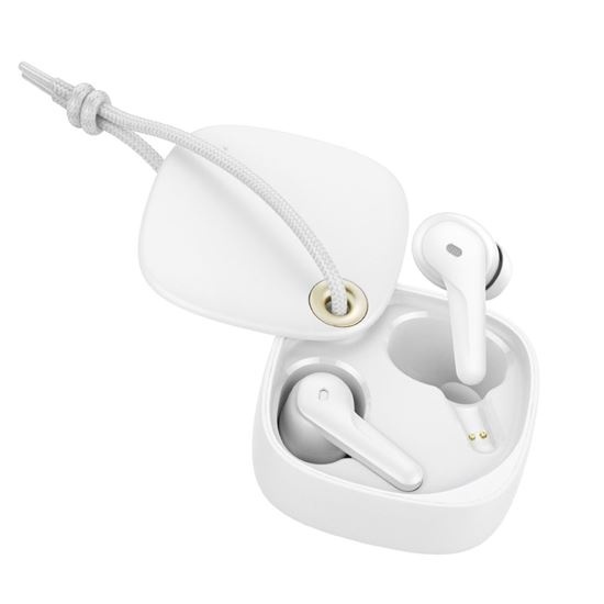 Promate FreePods 3 In-Ear HD Bluetooth Earbuds with Intellitouch (White)