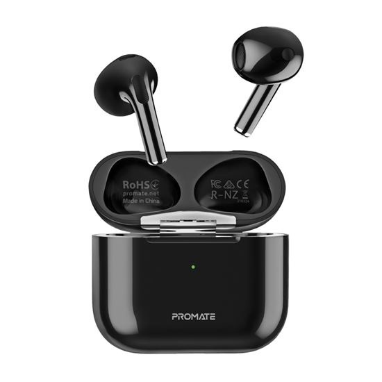 Promate FreePods 2 In-Ear HD Bluetooth Earbuds with Intellitouch (Black)