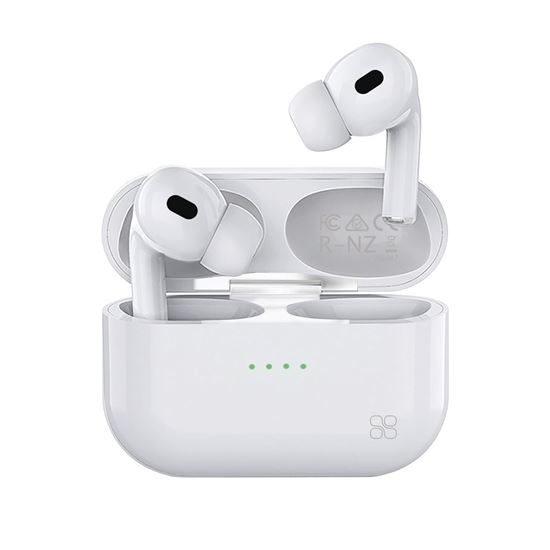 Promate Harmoni Bluetooth Earbuds (White)
