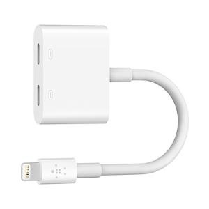 Belkin Lightning Audio/Power Cable (White)