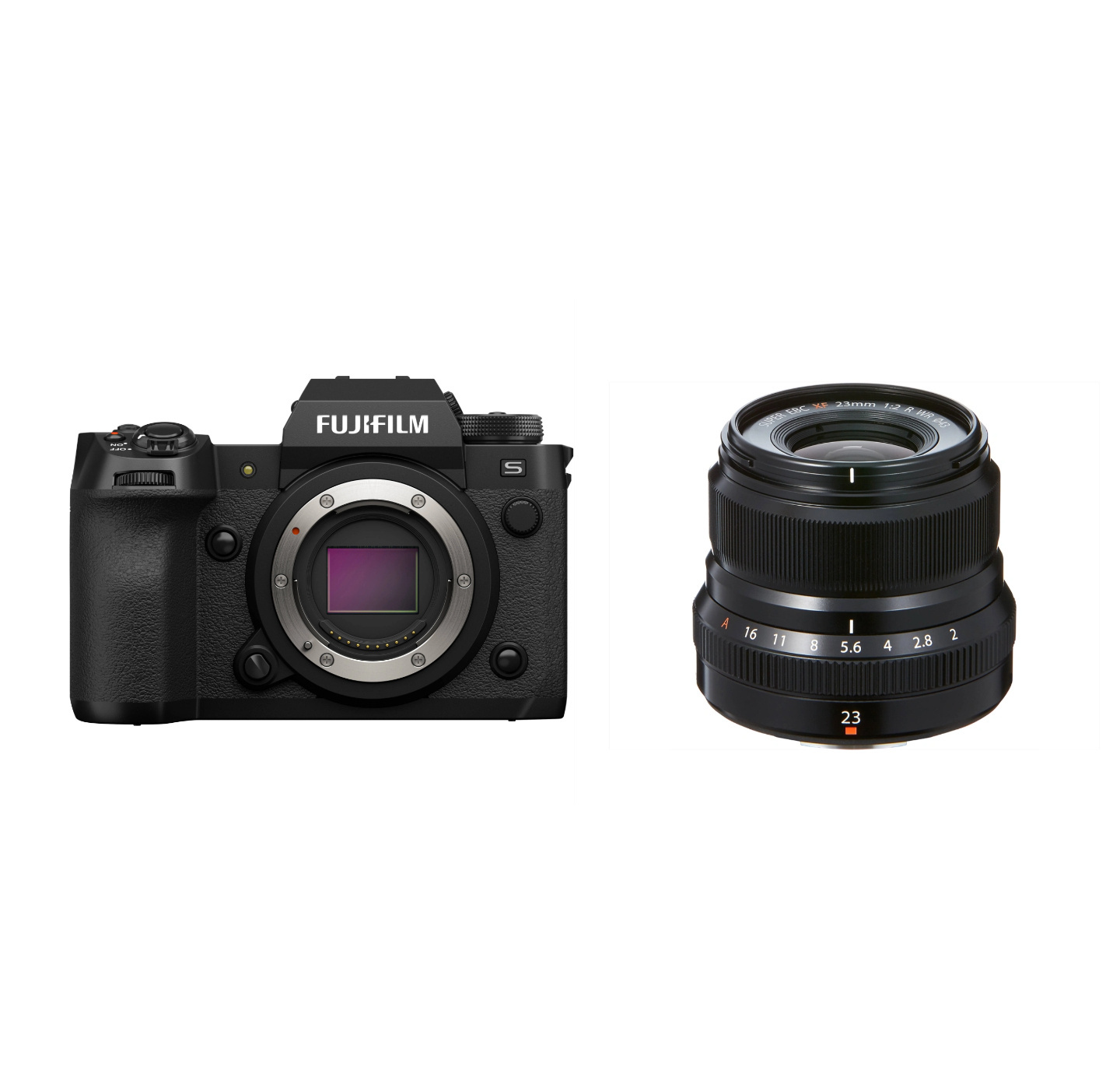 Fujifilm X-H2S Mirrorless Camera with XF 23mm Lens Kit (Black)