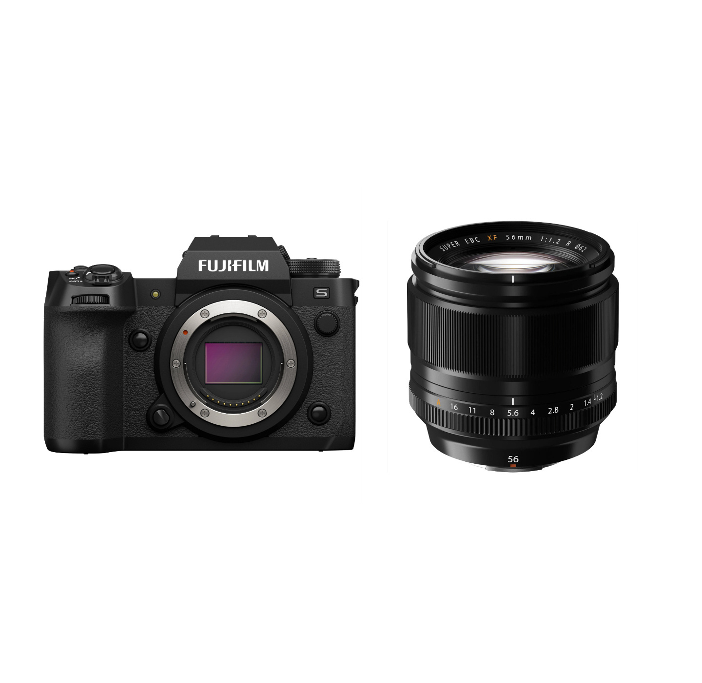 Fujifilm X-H2S Mirrorless Camera with XF 56mm Lens Kit
