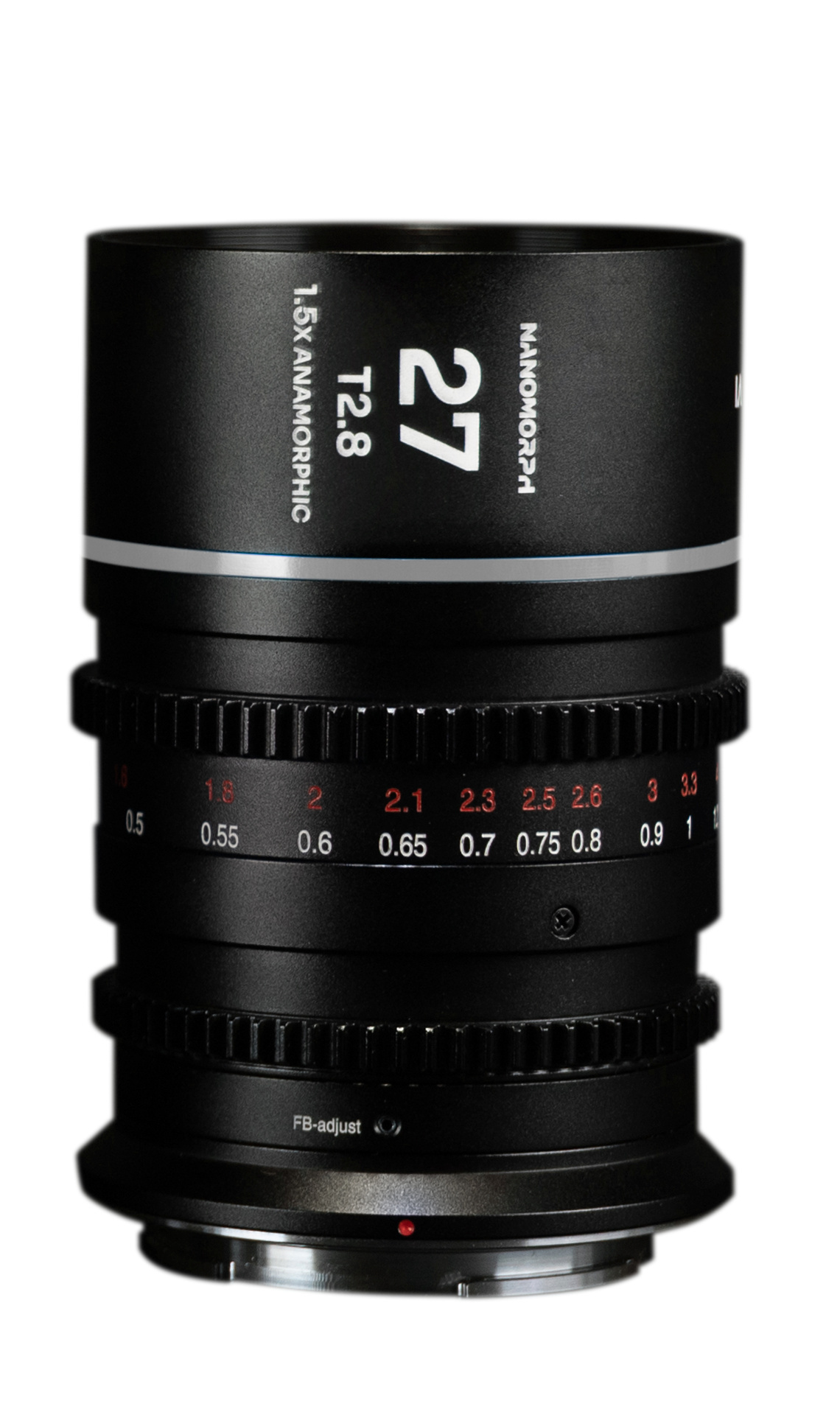 Laowa Nanomorph Anamorphic 27mm T2.8 1.5x S35 Lens (L Mount, Silver)