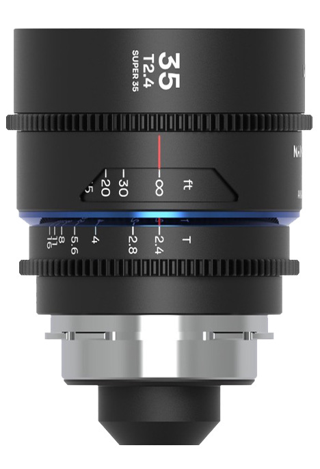 Laowa Nanomorph Anamorphic 35mm T2.4 1.5x S35 Lens (PL Default + EF Mount, Blue)