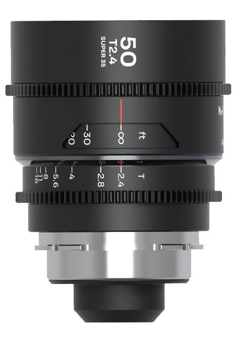 Laowa Nanomorph Anamorphic 50mm T2.4 1.5x S35 Lens (PL Default + EF Mount, Silver)