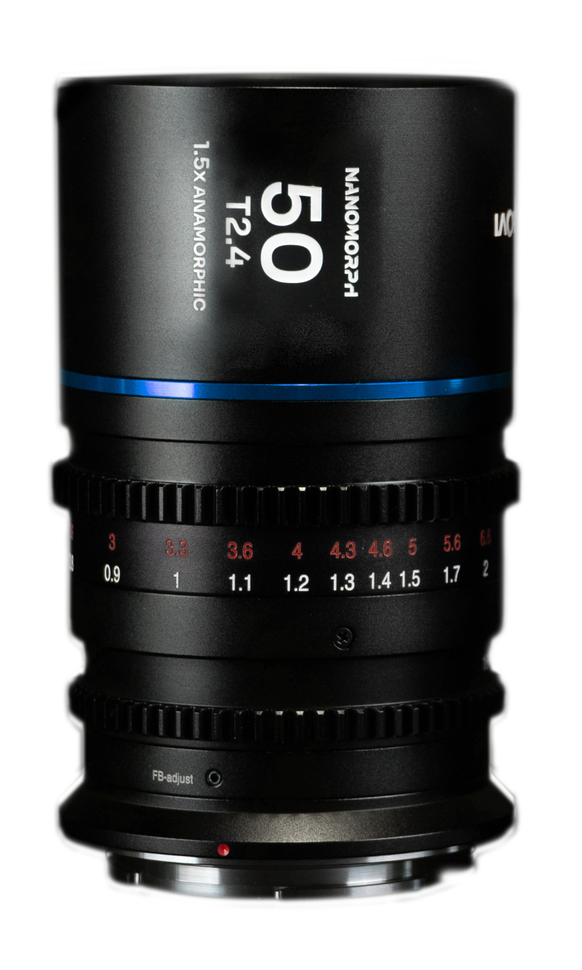 Laowa Nanomorph Anamorphic 50mm T2.4 1.5x S35 Lens (RF Mount, Blue)