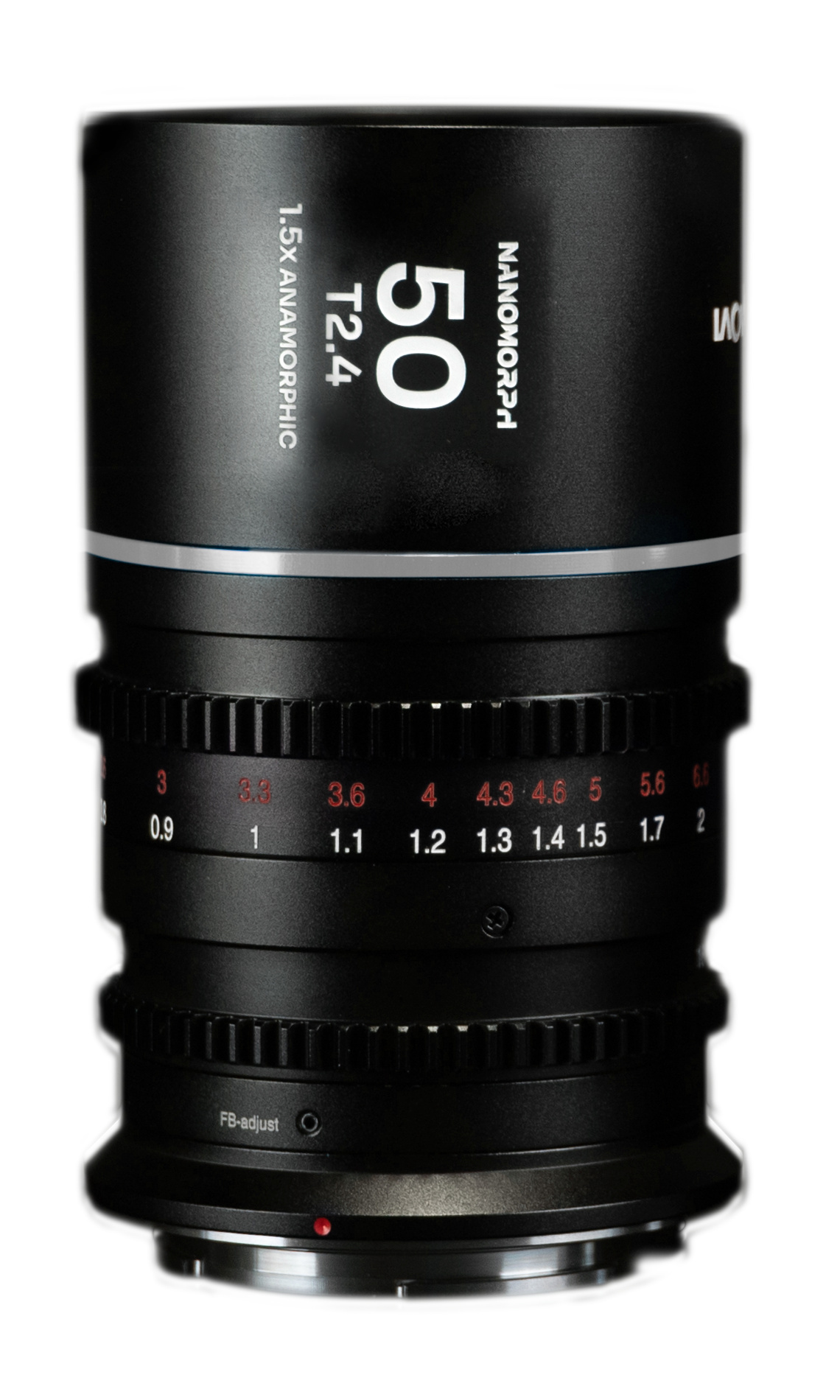 Laowa Nanomorph Anamorphic 50mm T2.4 1.5x S35 Lens (MFT Mount, Silver)