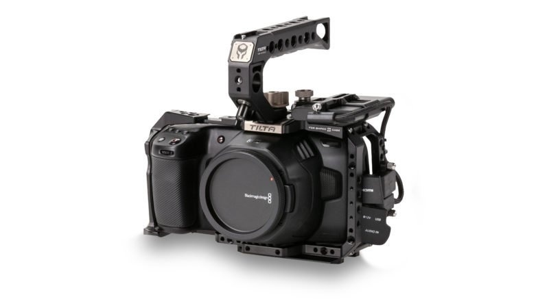 Tilta Camera Cage for Blackmagic Design Pocket Cinema Camera 4K/6K (Basic Kit, Black) - Open Box