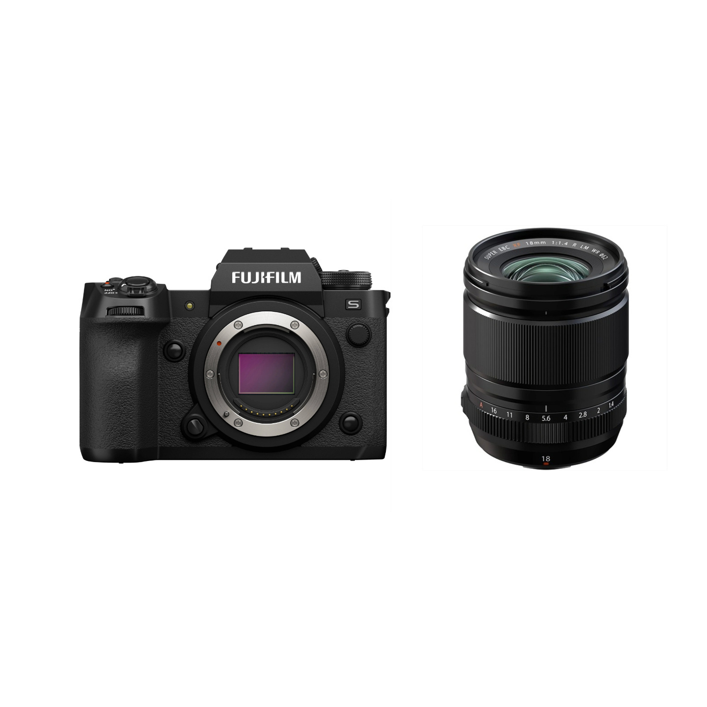 Fujifilm X-H2S Mirrorless Camera with XF 18mm Lens Kit