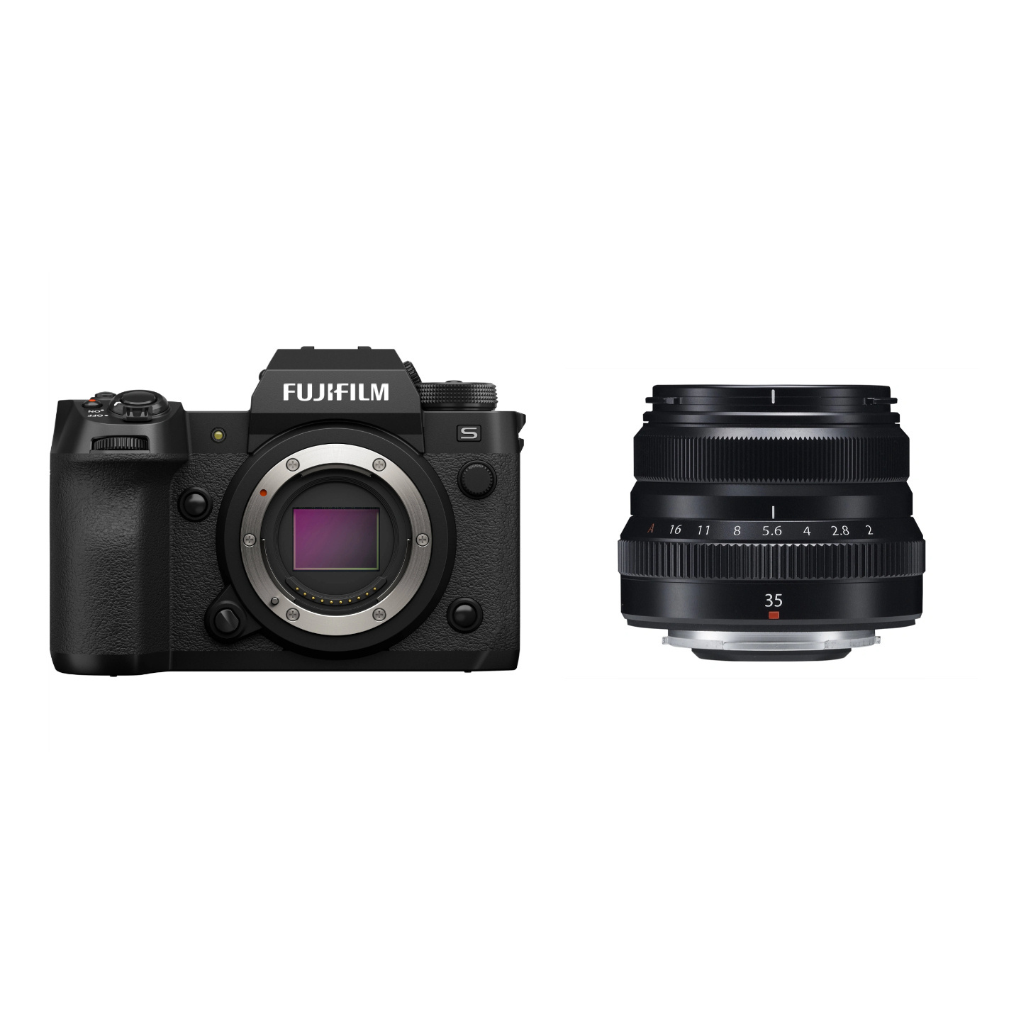 Fujifilm X-H2S Mirrorless Camera with XF 35mm Lens Kit (Black)