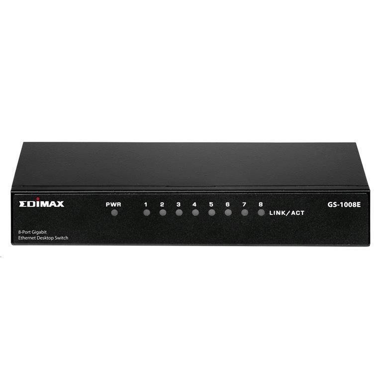 Edimax GS-1008E 8 Port 10/100/1000 Gigabit Desktop Switch