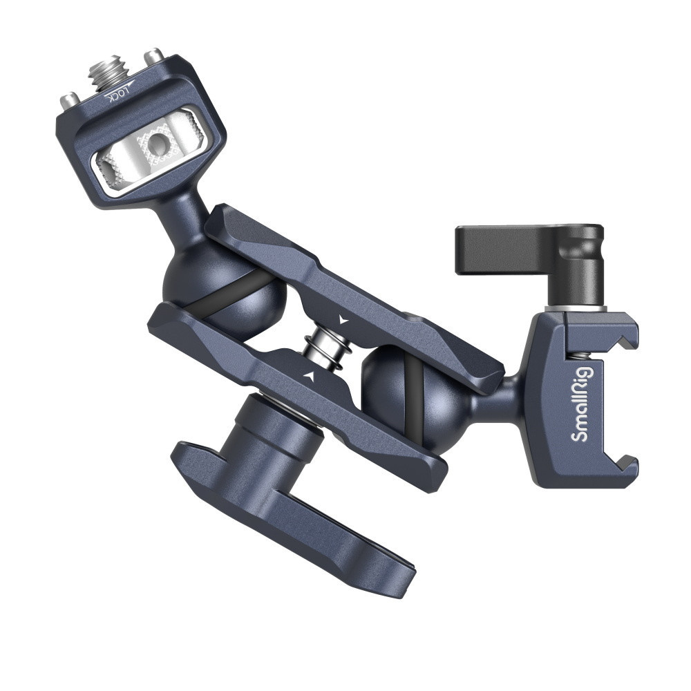 SmallRig 3875 Magic Arm with Dual Ball Heads (1/4"-20 Screw and NATO Clamp)