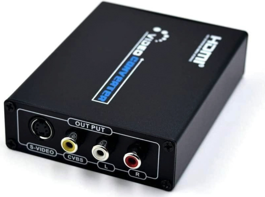 Beyani C12178US composite S-Video Converter up to 1080P Input Resolution NTSC/PAL
