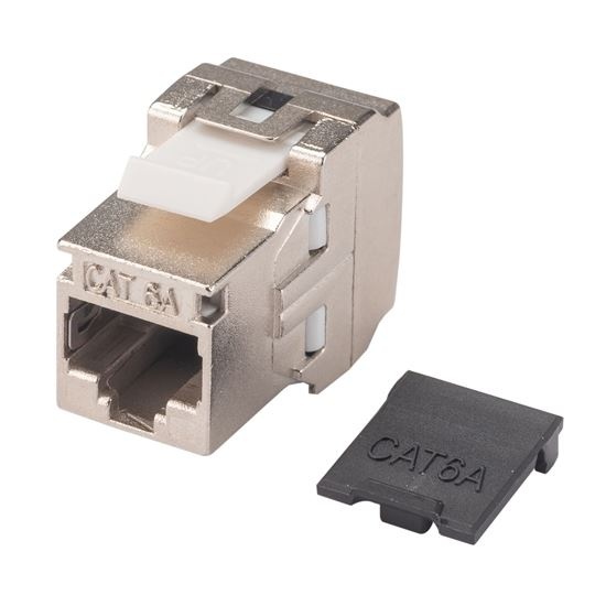 Dynamix Cat6A Side Entry Shielded Keystone Slimline Jack