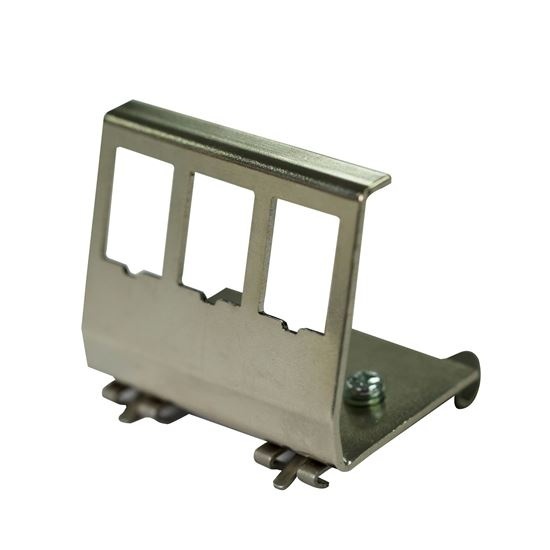 Dynamix 3 Port Keystone To DIN Mount Metal Adapter Plate