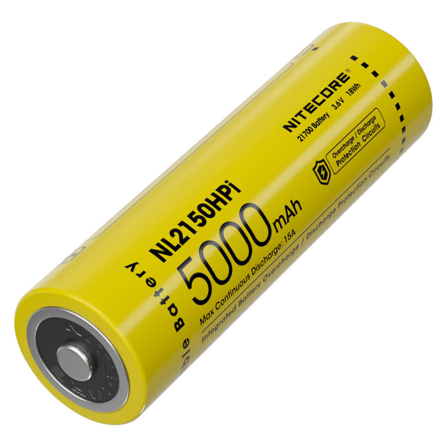 Nitecore NL2150HPi 5000mAh 21700 i Series Battery