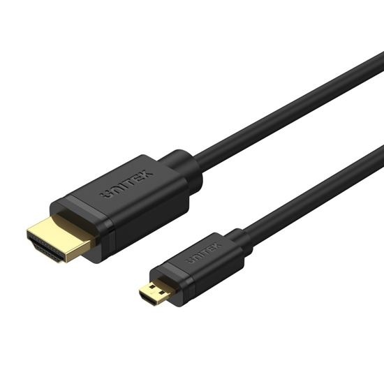 UNITEK 2M Micro HDMI Male to HDMI Male Cable.