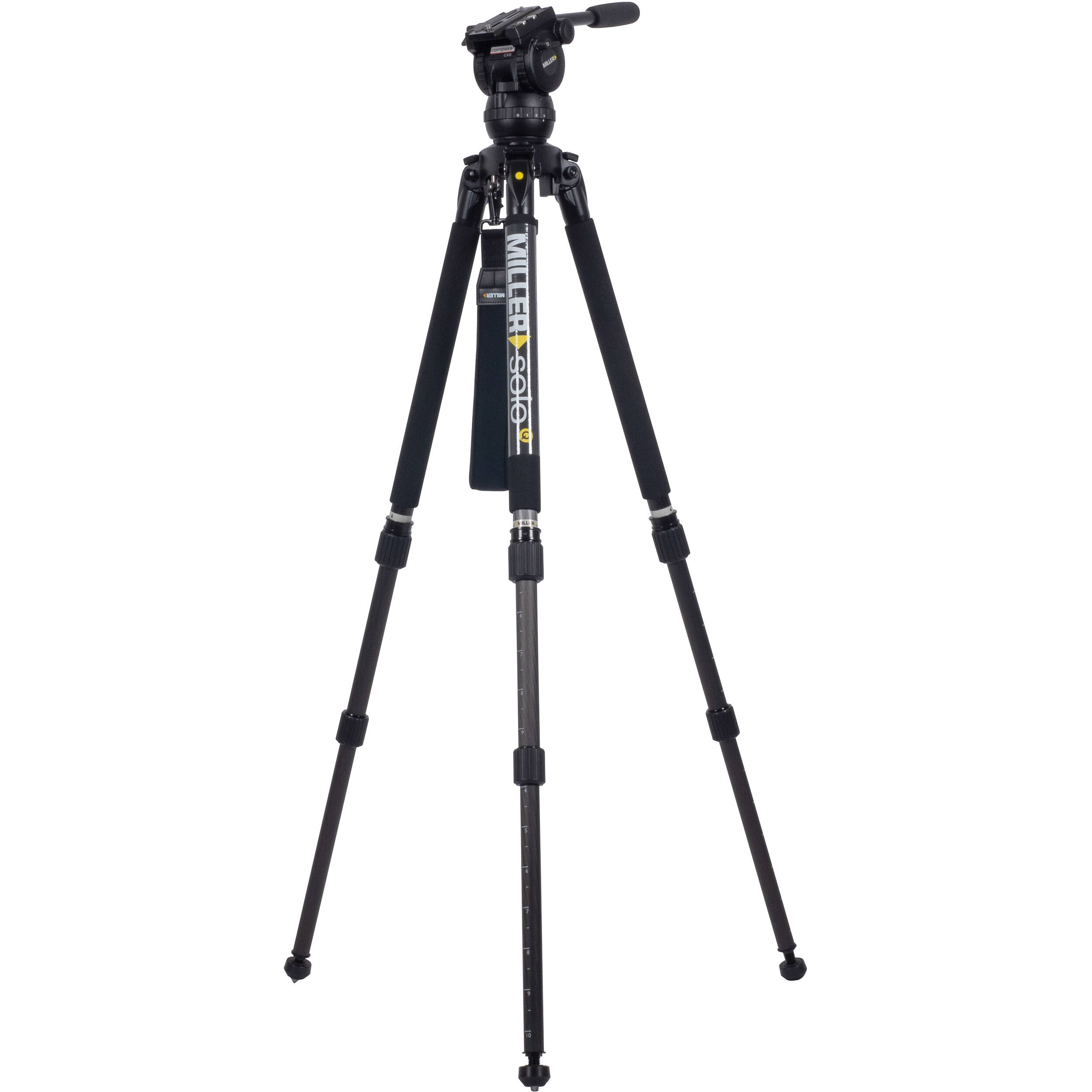 Miller CX6 SOLO-Q 75 2-Stage Tripod (Carbon Fibre)