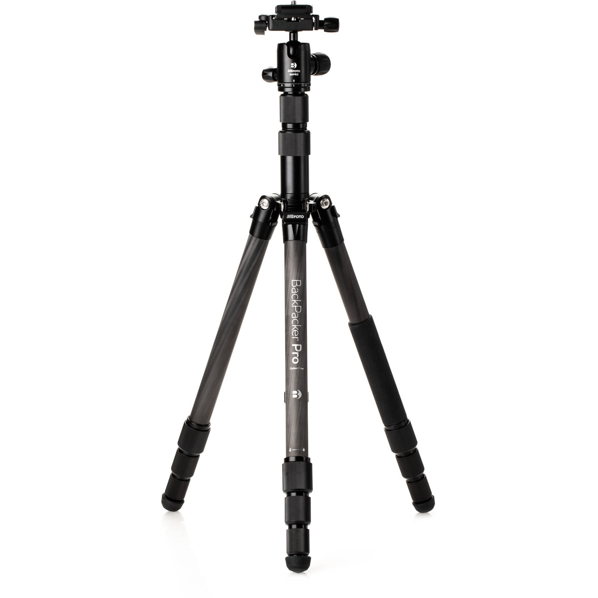Benro BackPacker Pro 6-in-1 Carbon Fibre Travel Tripod with Photo Ball Head (Black)