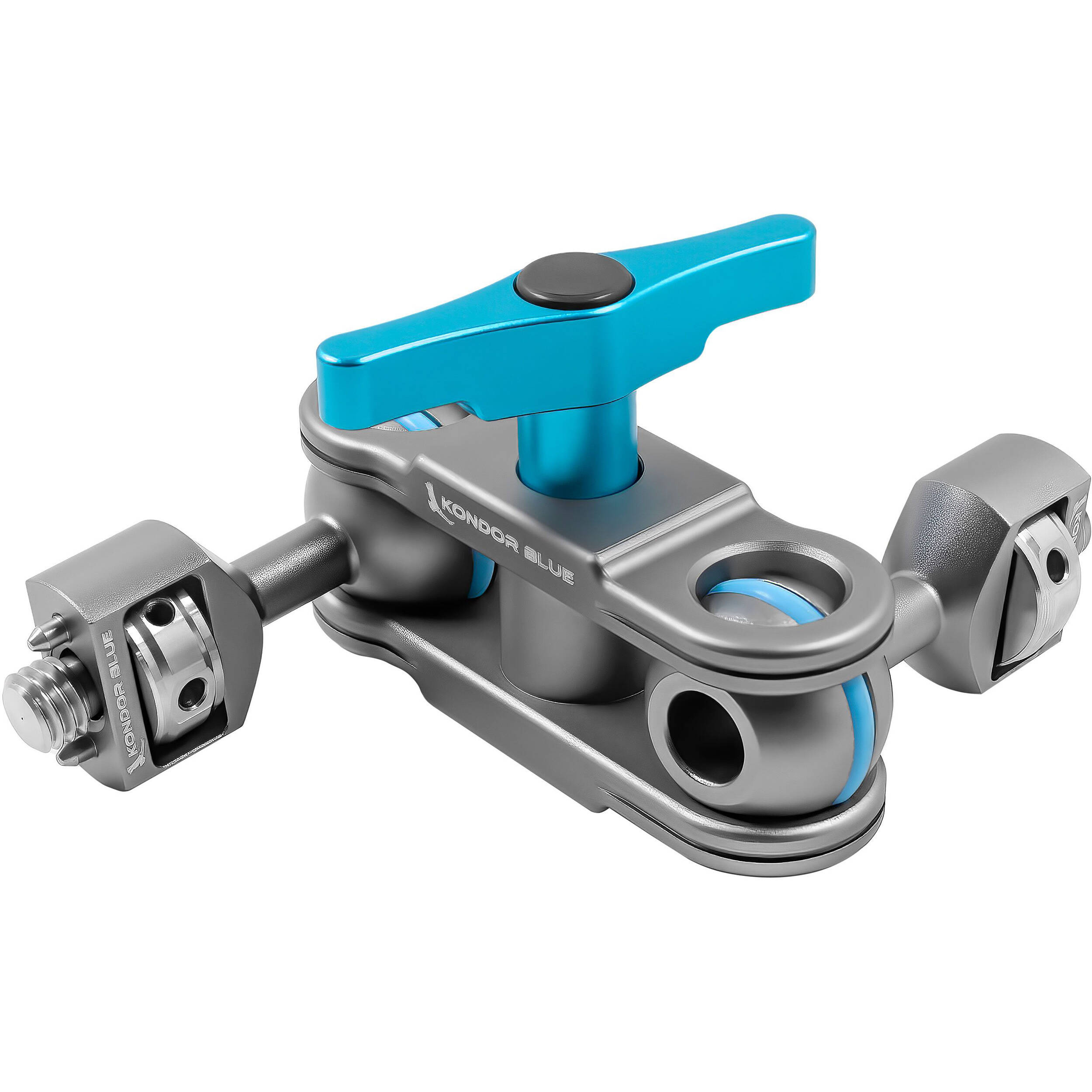 Kondor Blue 14cm Cine Magic Arm with Double Ball Heads (3/8"-16 ARRI, Space Grey)