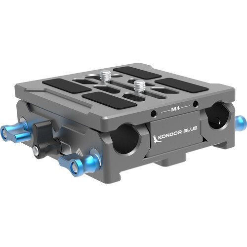 Kondor Blue Universal 15mm LWS Bridge Plate for ARRI/RED/URSA/C70/VENICE (Space Grey)