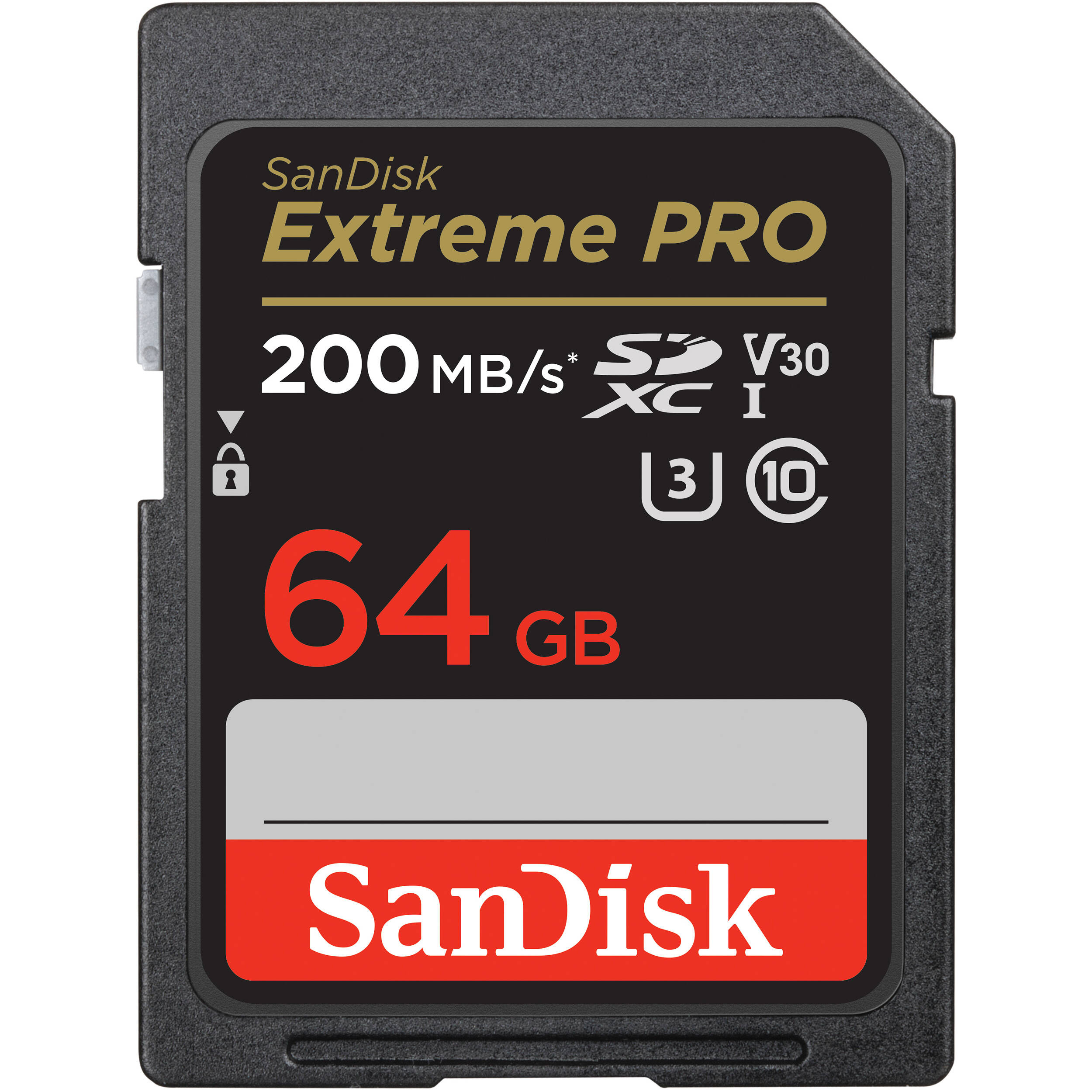 SanDisk 64GB Extreme PRO UHS-I SDXC Memory Card (200 MB/s)