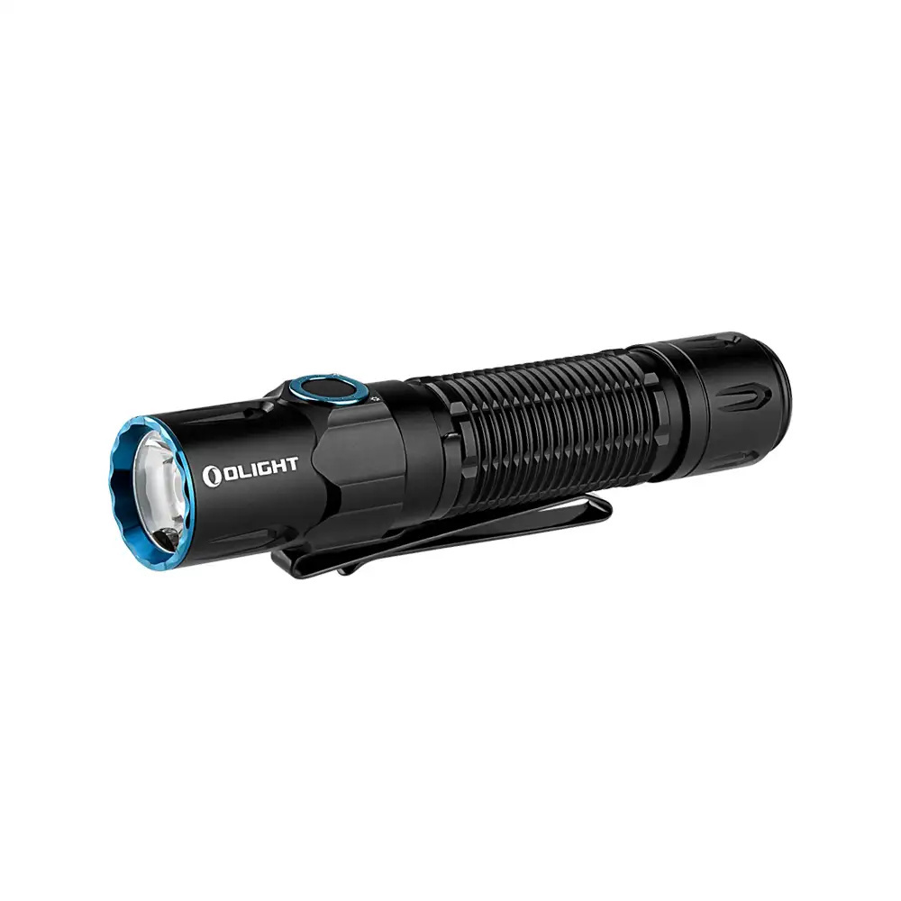 Olight Warrior 3S V2, 300 Lumen Rechargeable Tactical LED Flashlight (Black)