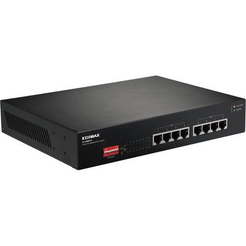 Edimax Technology Long Range 8-Port Gigabit PoE+ Switch with DIP Switch