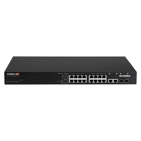 Edimax 18-Port Surveillance Long Range Gigabit PoE+ Web Smart Switch