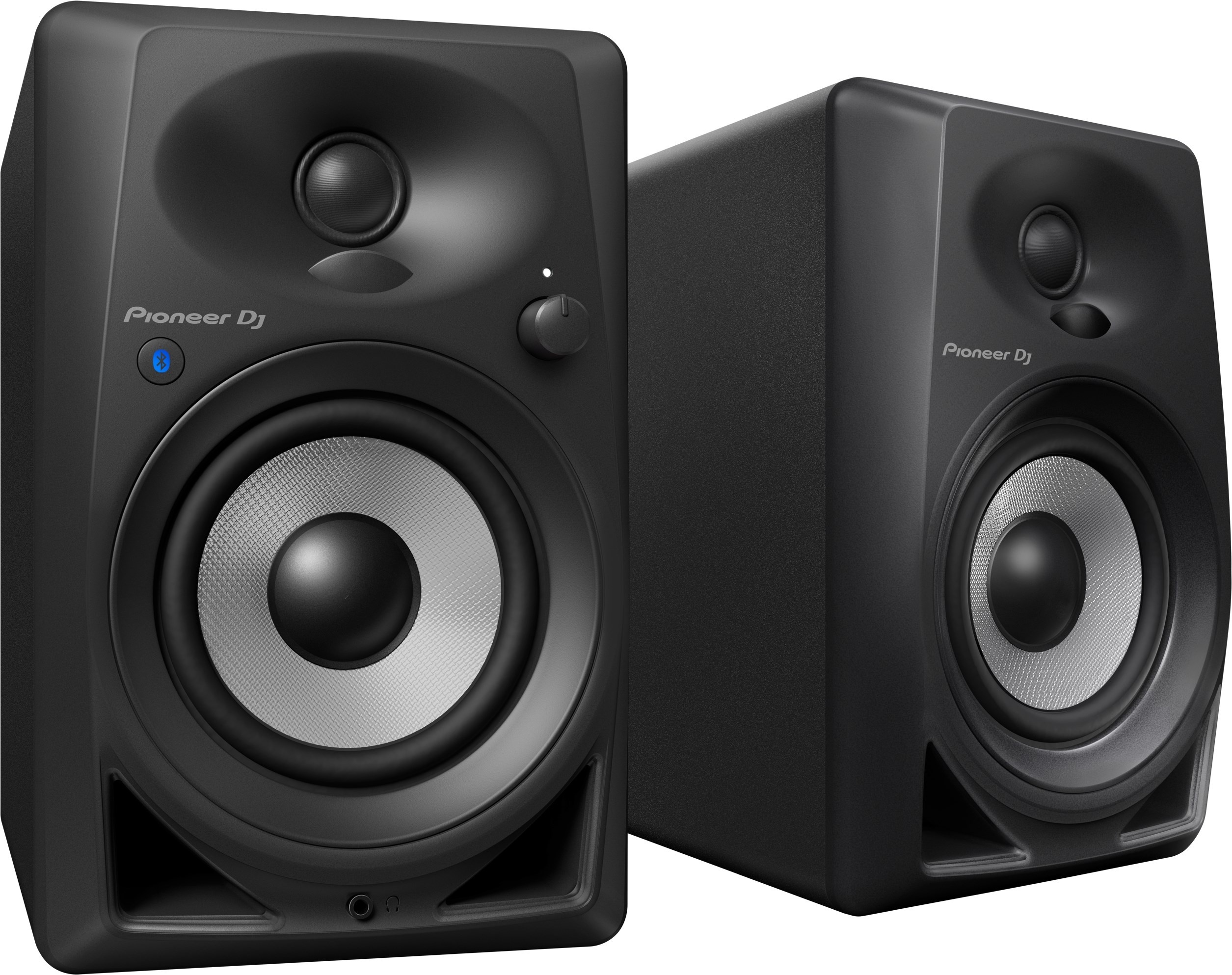Pioneer DJ DM-40BT Bluetooth - 21W 4" Two-Way Active Monitor (Pair, Black)